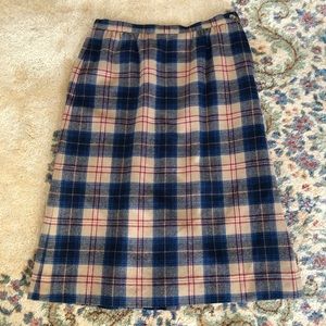 Cailean Tartan Plaid Vintage Pendleton Skirt M